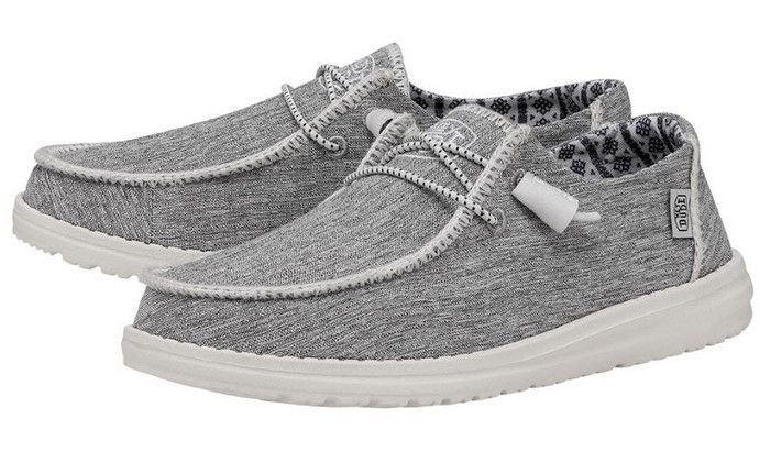 Wendy Boho Stitch White Melange