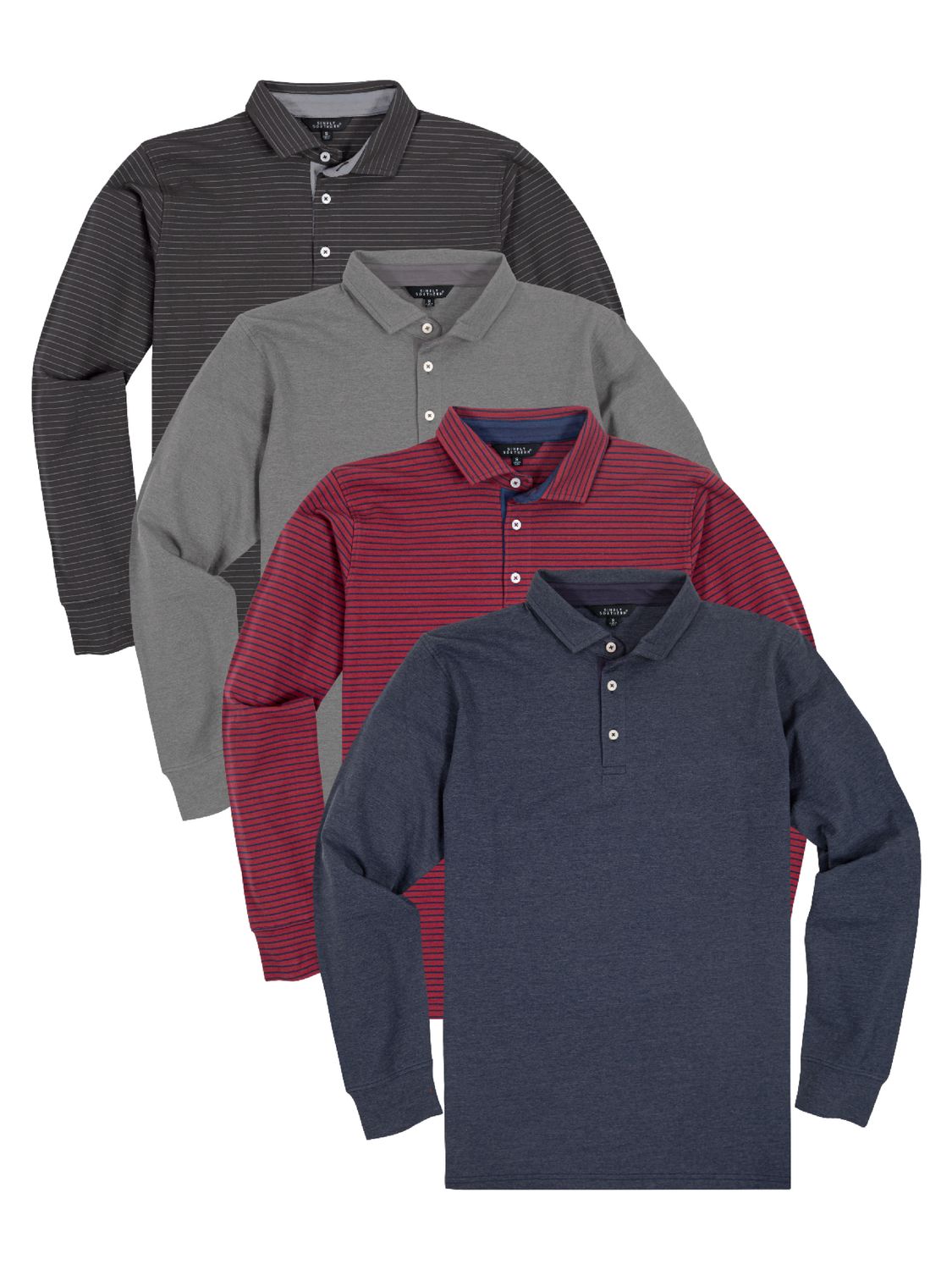 Simply Southern  Men's L/S Polo
