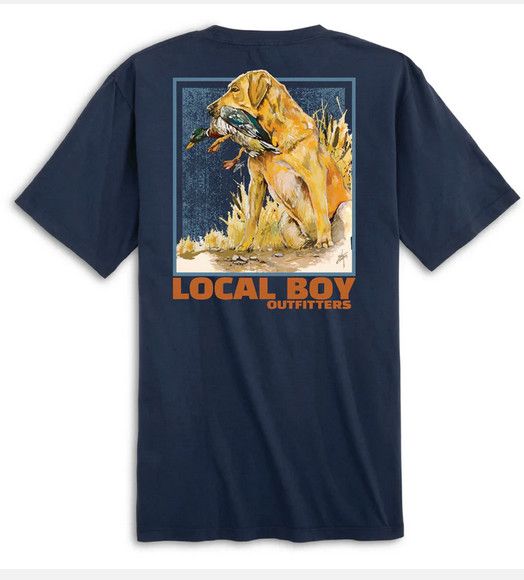 Local Boy Blue Moon &amp; Yellow Lab China Blue