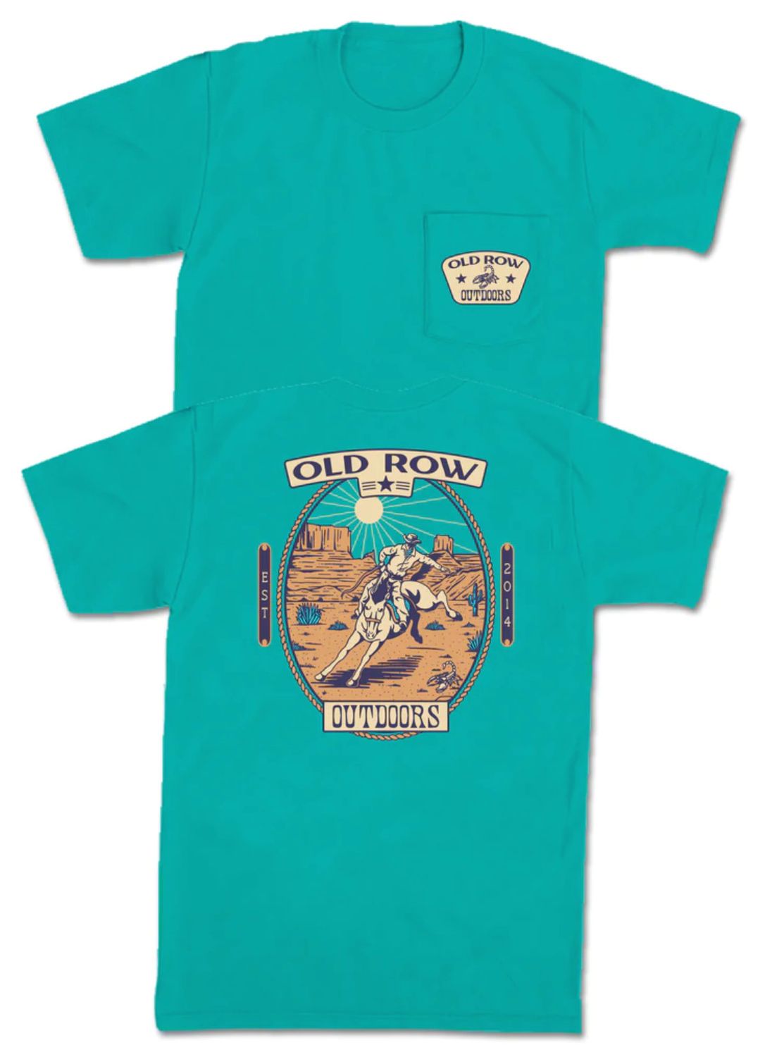 Old Row Desert Cowboy Tee