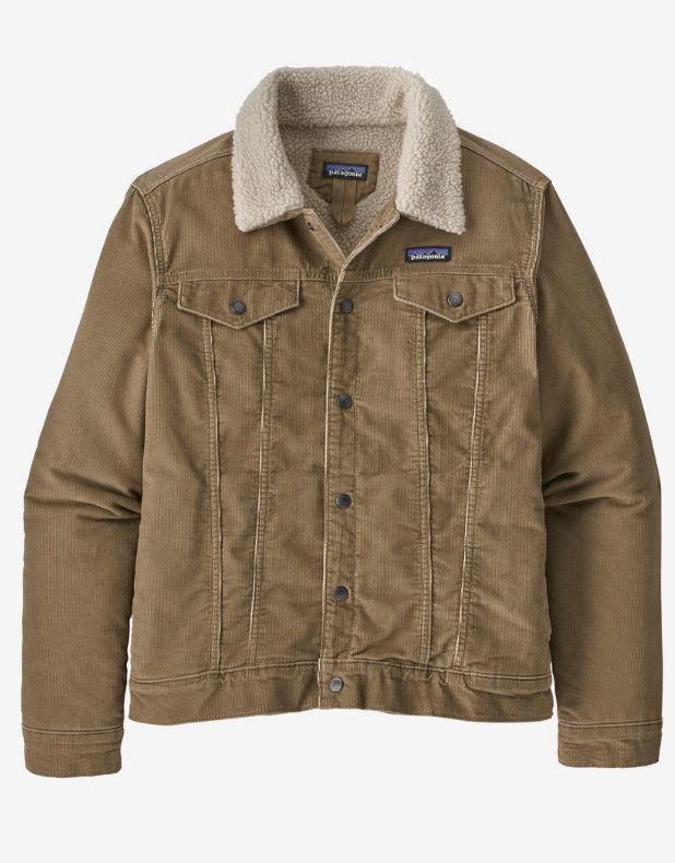 M's Pile Lined Trucker Jacket Mojave Khaki