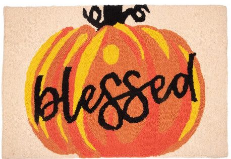 Seasonal Accent Rug, Color: Blessed