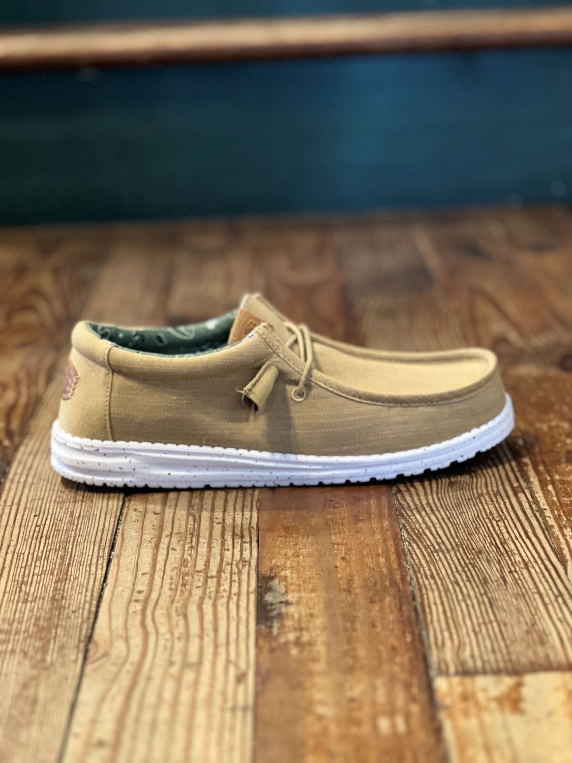 Wally Washed Canvas Walnut