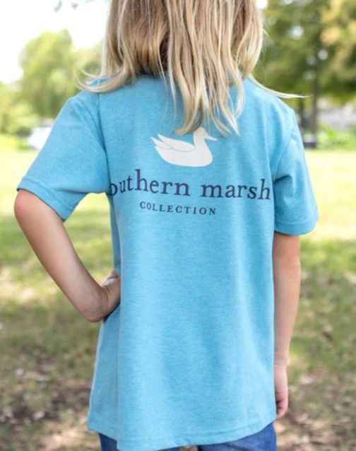 Youth Authentic Tee Washed Barbados