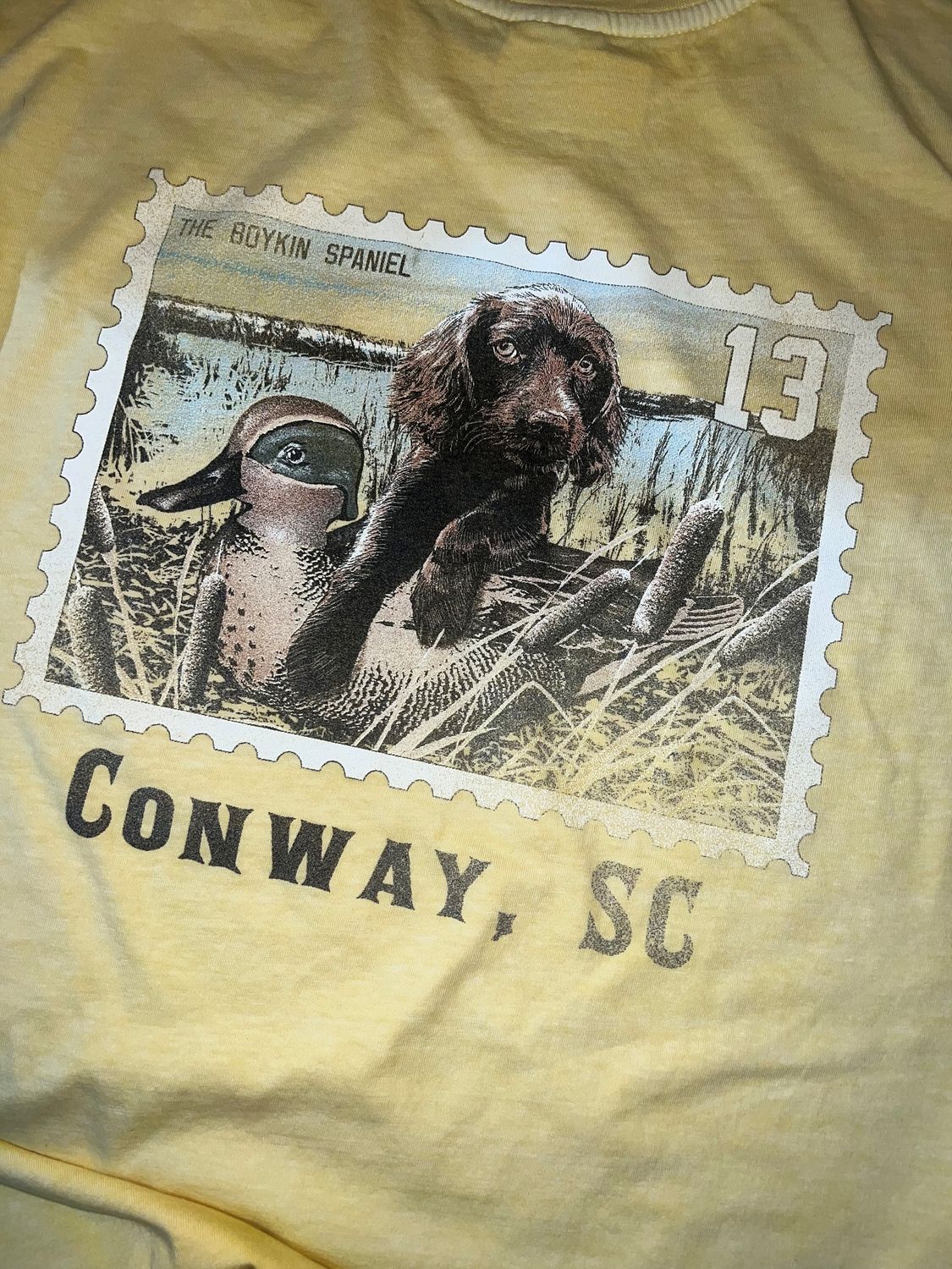 Conway Boykin Stamp Butter Tee