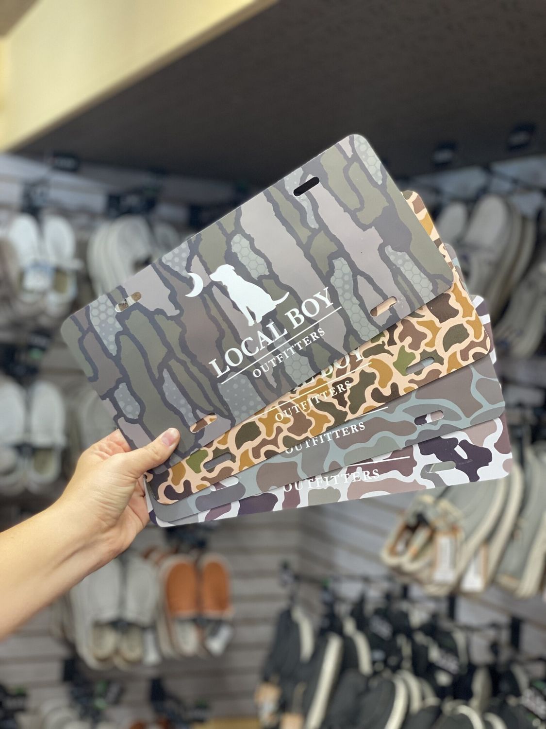 Local Boy License Plate