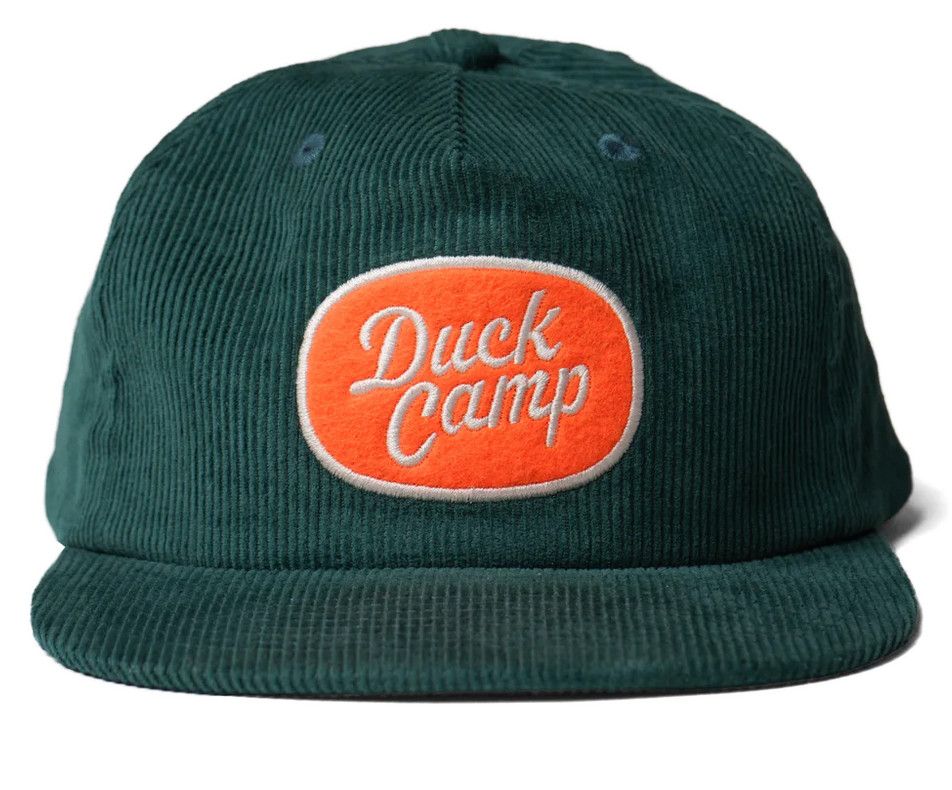 Duck Camp Oval Corduroy Cap, Color: Cyan
