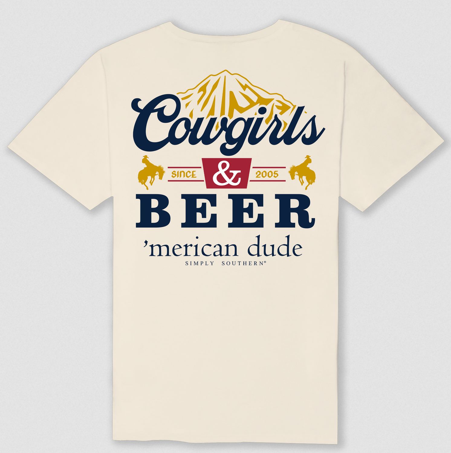 Simply Southern Men's Cowgirl Tee Wisp