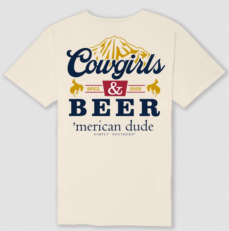 Simply Southern Men's Cowgirl Tee Wisp