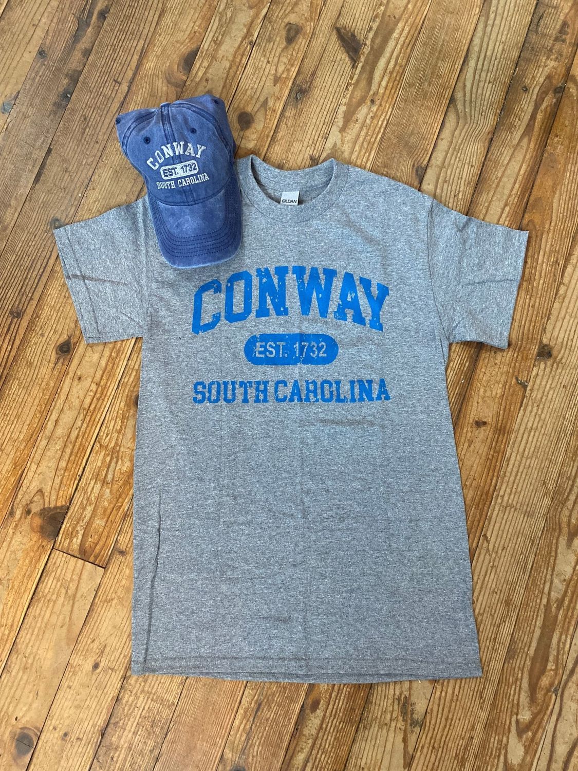 Conway Hat &amp; Tee Combo NVY/HTHR  