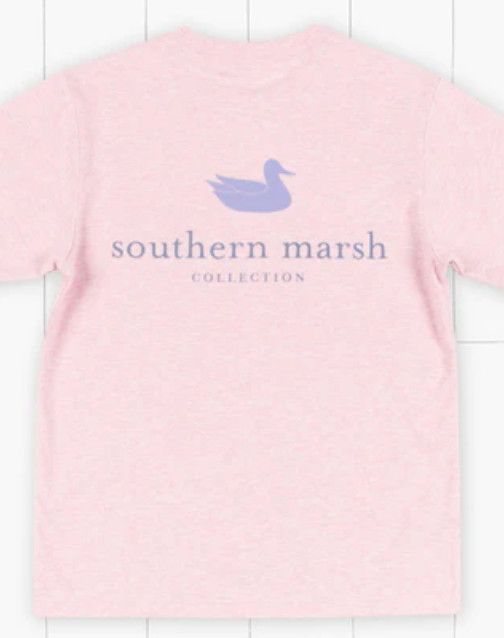 Youth Authentic Tee Washed Camellia