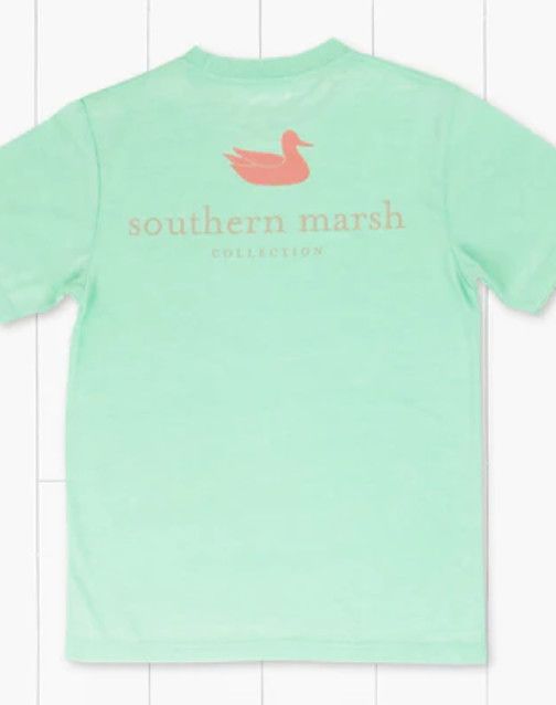 Youth Seawash Authentic Tee Bimini Green