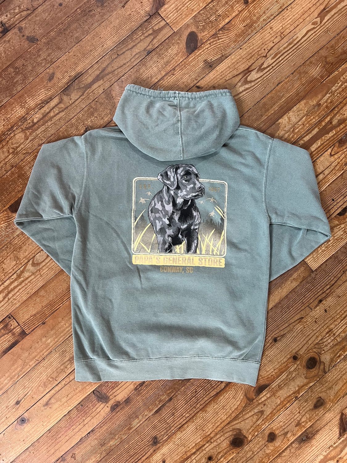 PGS Camo Lab Hoodie Sage