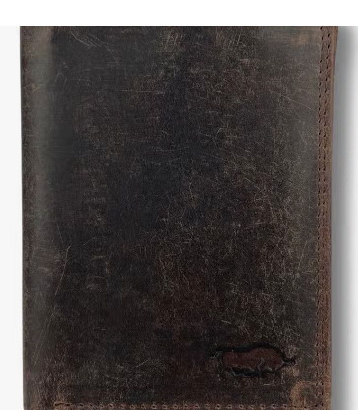  Buffalo Leather Wallet Arrigo with RFID