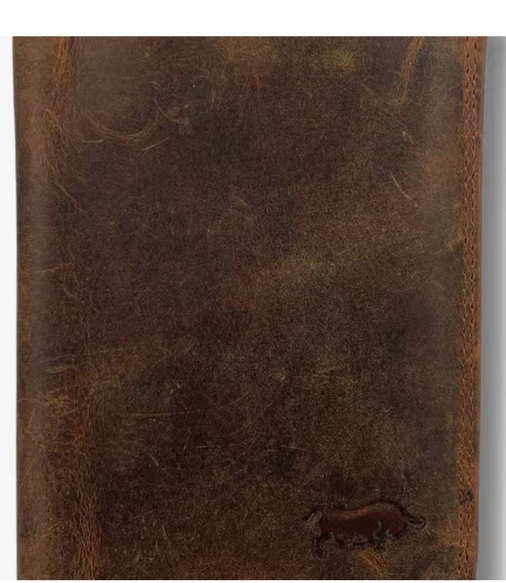  Buffalo Leather Wallet Arrigo with RFID