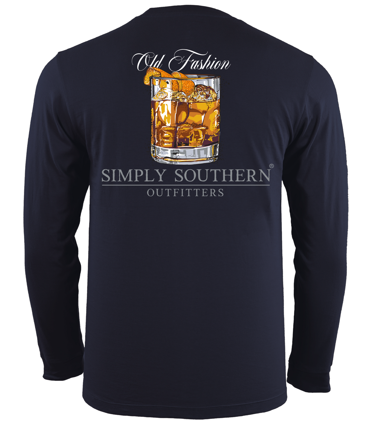 Men's Simply Southern Old Fashion L/S Tee Night Sky