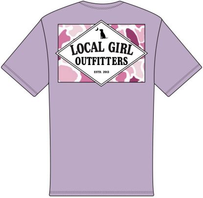 Local Girl Founder's Flag Pink Localflage Tee 