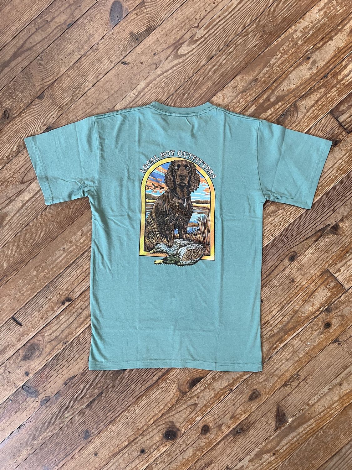 Local Boy Boykin Boss S/S Tee Light Green
