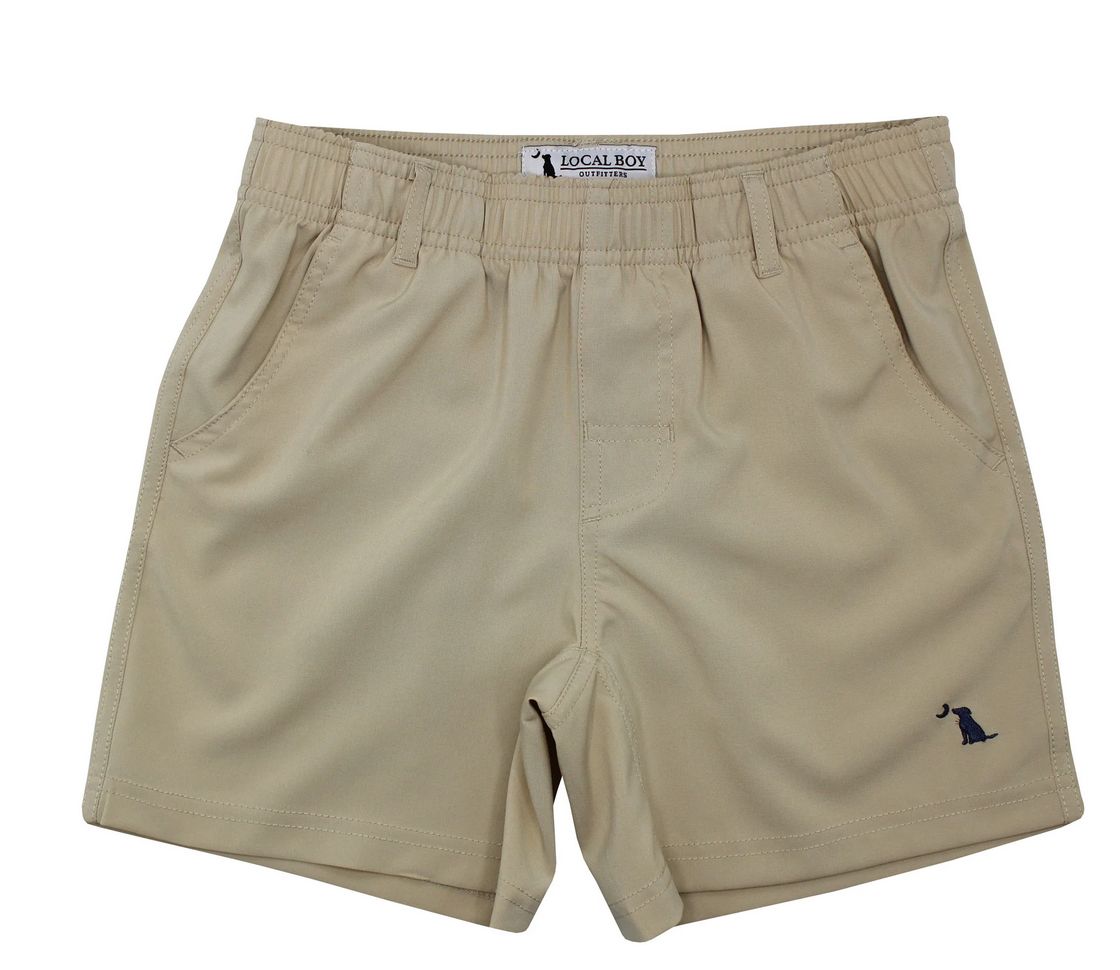 Local Boy Youth Volley Short Khaki