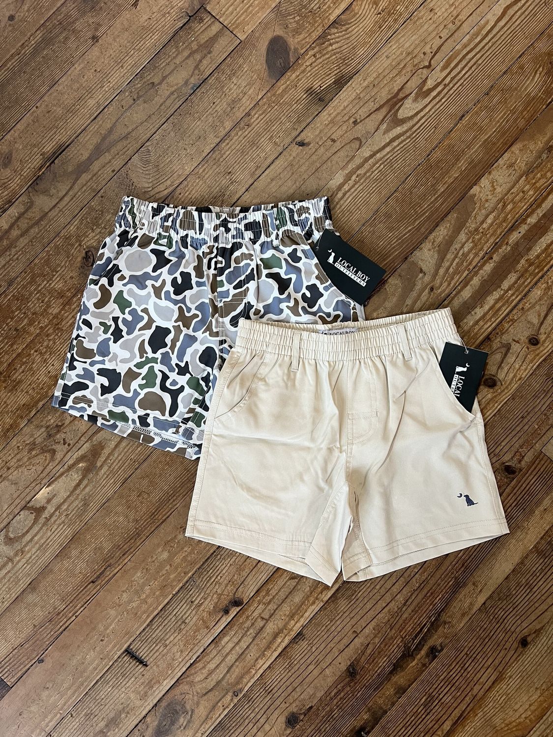 Local Boy Youth Volley Short Khaki
