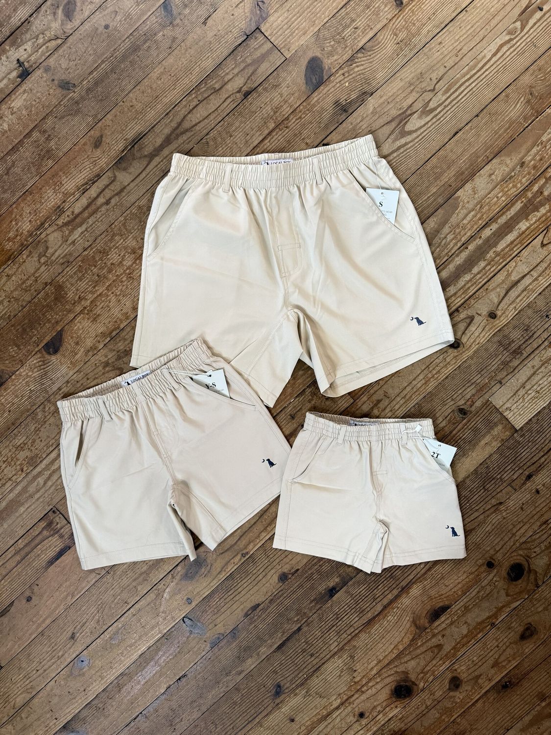 Local Boy Youth Volley Short Khaki