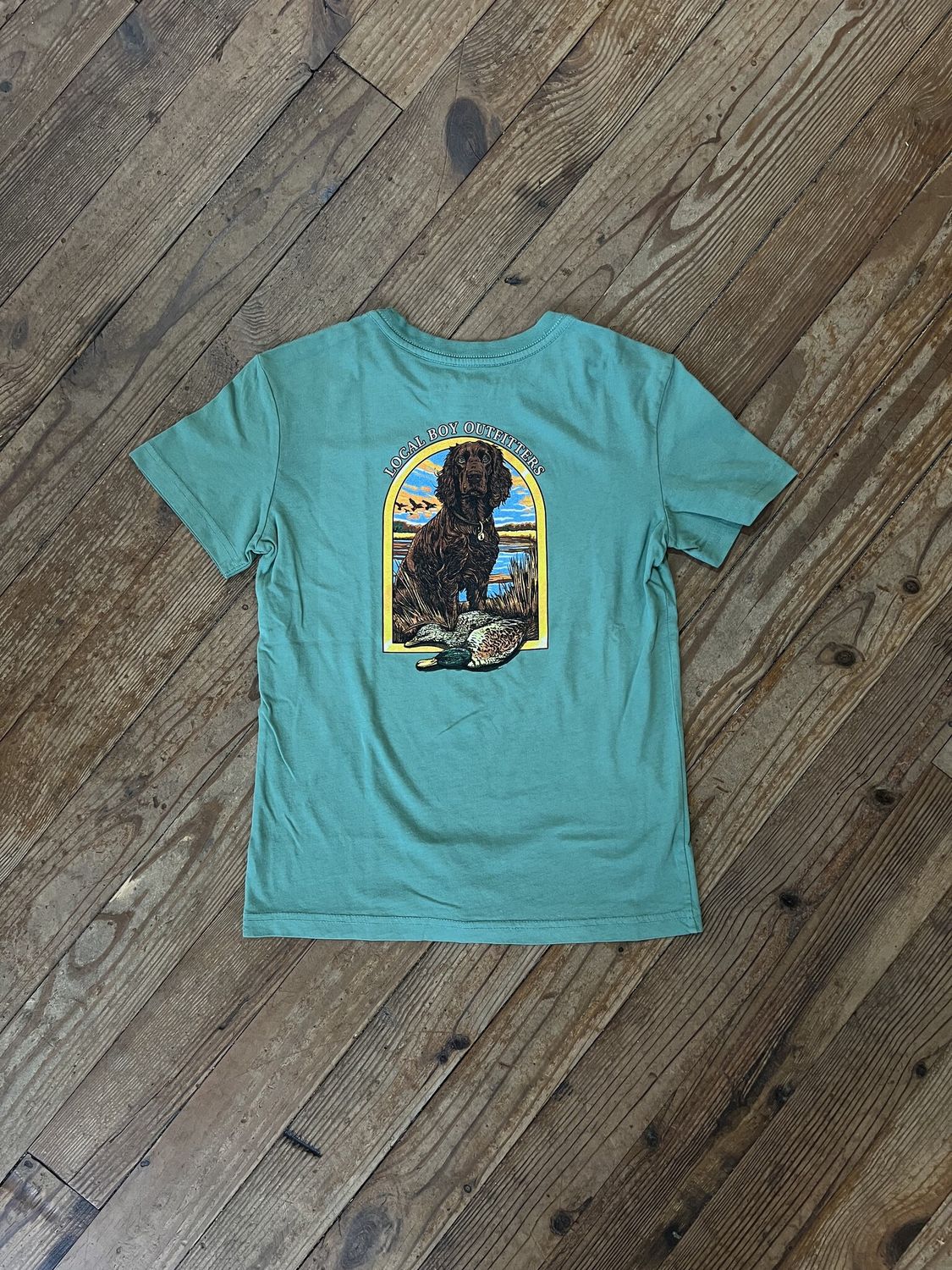 Local Boy Youth Boykin Boss S/S Tee Light Green