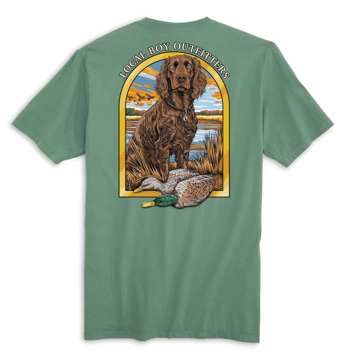 Local Boy Youth Boykin Boss S/S Tee Light Green