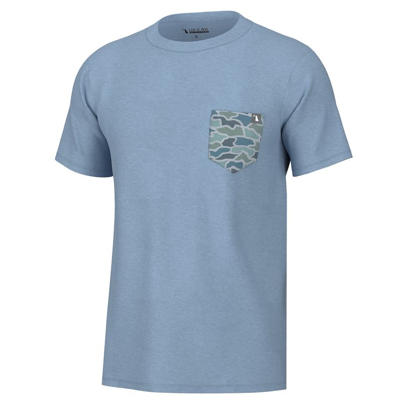 Local Boy Youth SS Heather Blend Crews