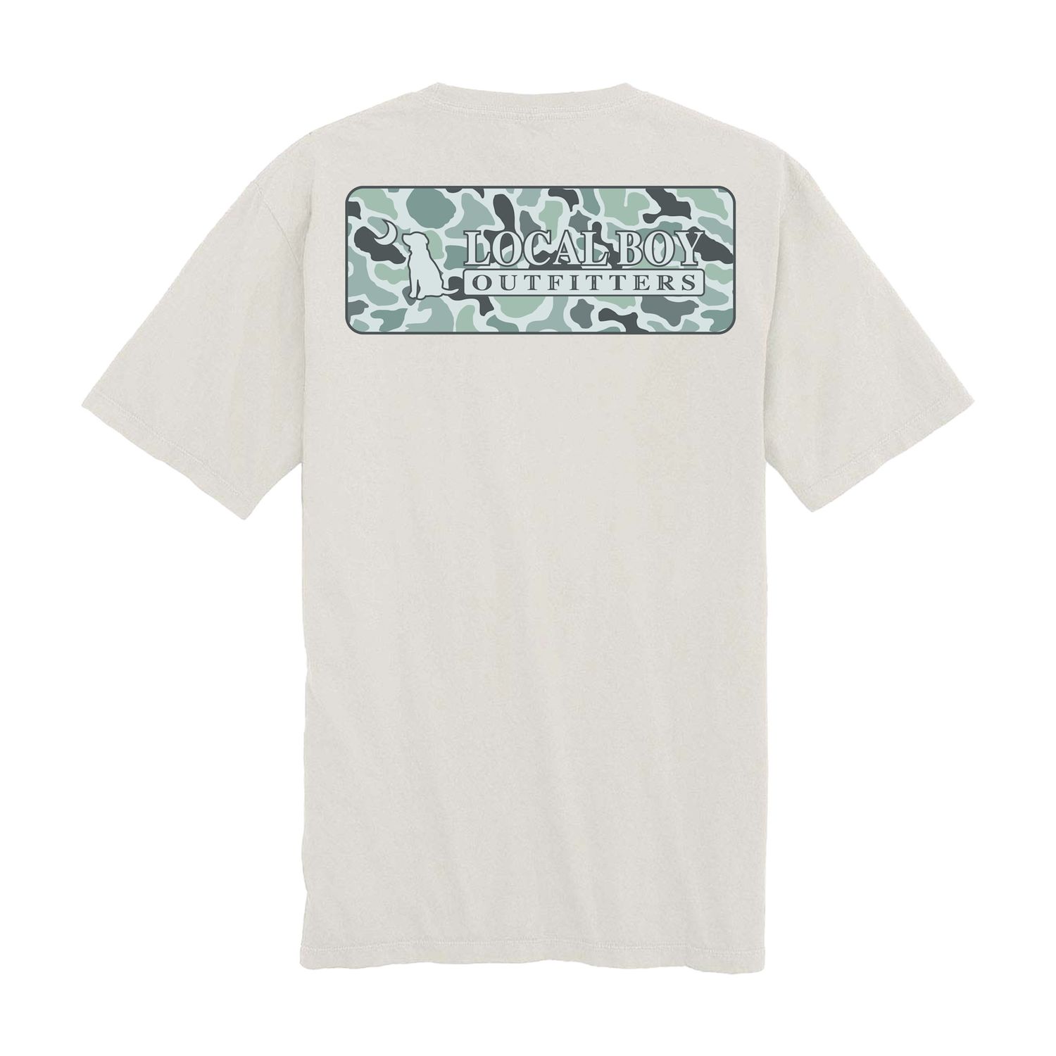 Local Boy LCF Lagoon Plate S/S Tee Silver