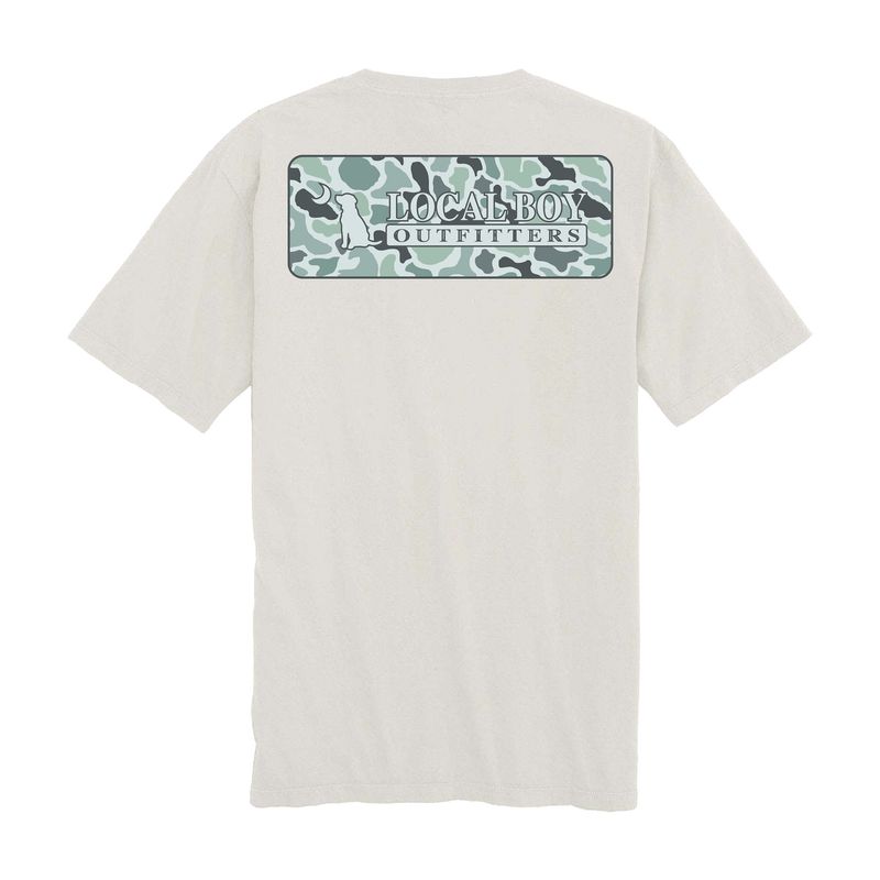 Local Boy LCF Lagoon Plate S/S Tee Silver