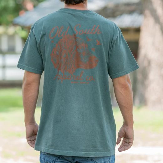 Old South Boykin S/S Tee Blue Spruce
