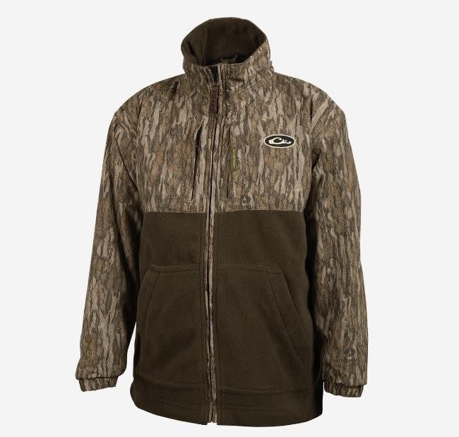 Youth Eqwader Full Zip Mossy Oak Bottomland