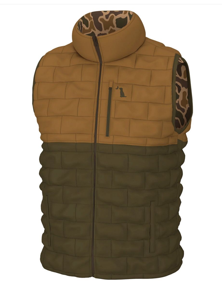 Local Boy Duck Down Reversible Vest OSC