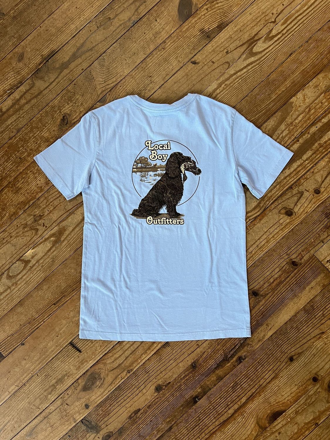 Local Boy Youth Local Boykin S/S Tee Washed Denim