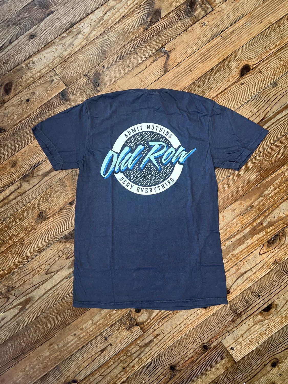 Circle Logo Pocket Tee Graphite