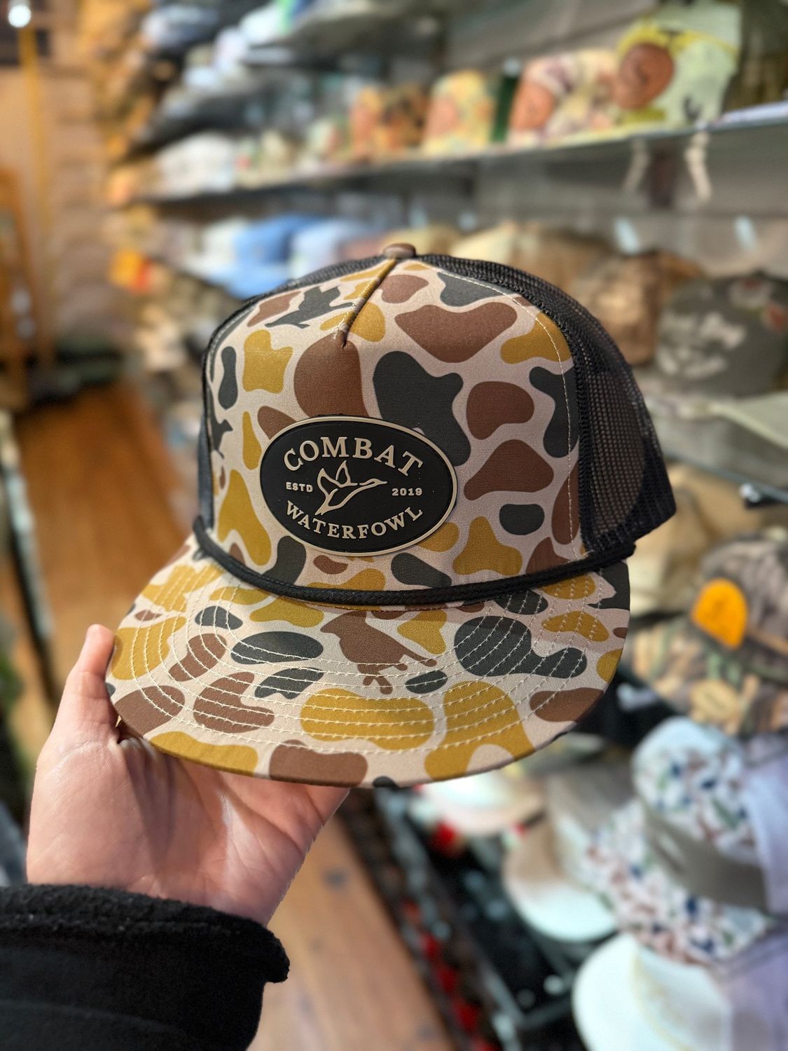 Front Lines Rope Trucker Hat | Patch | 