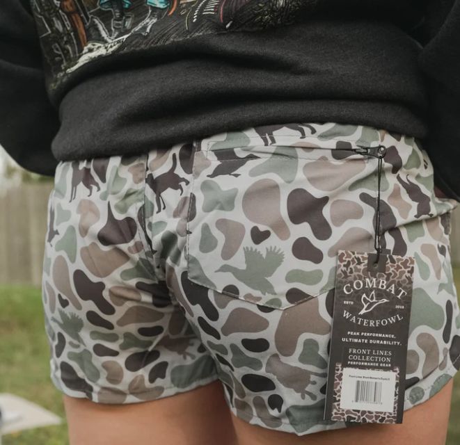 CW Womens's Front Line 2.5" High Waisted Shorts