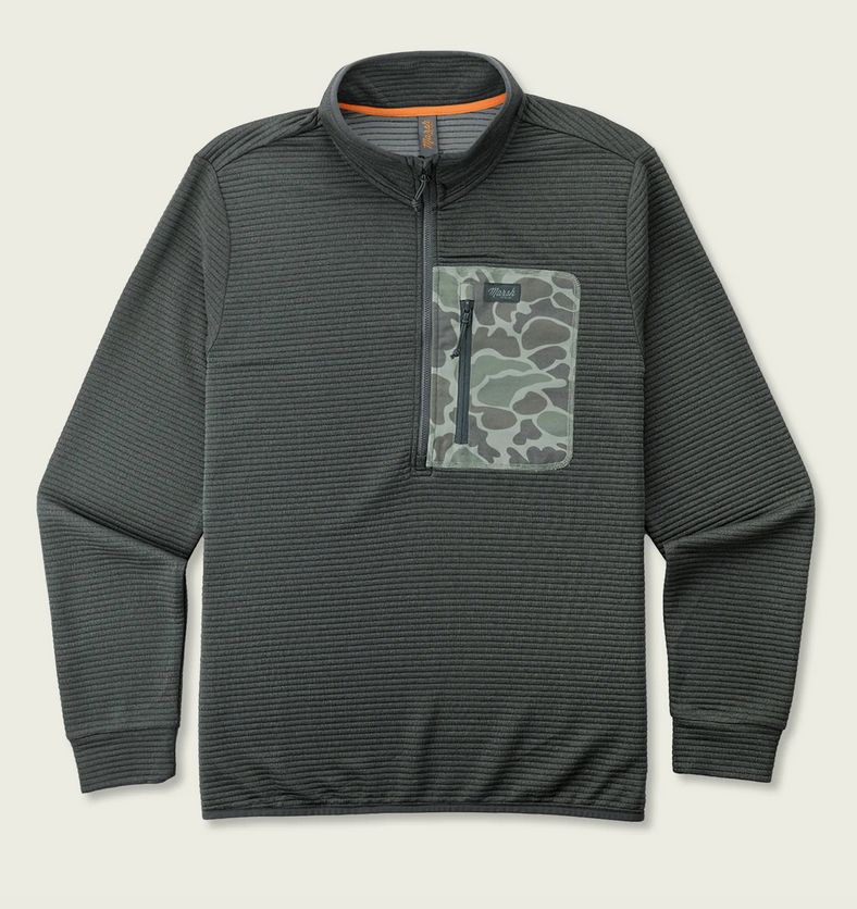 Marsh Wear Sullivan 1/4 Zip Ash