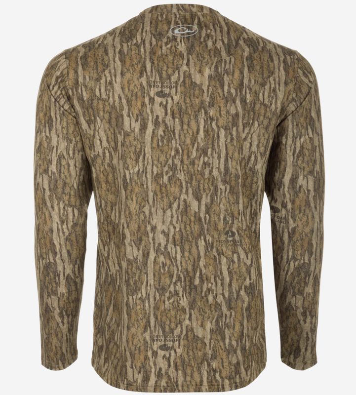 Youth EST Camo Performance Crew L/S Bottomland