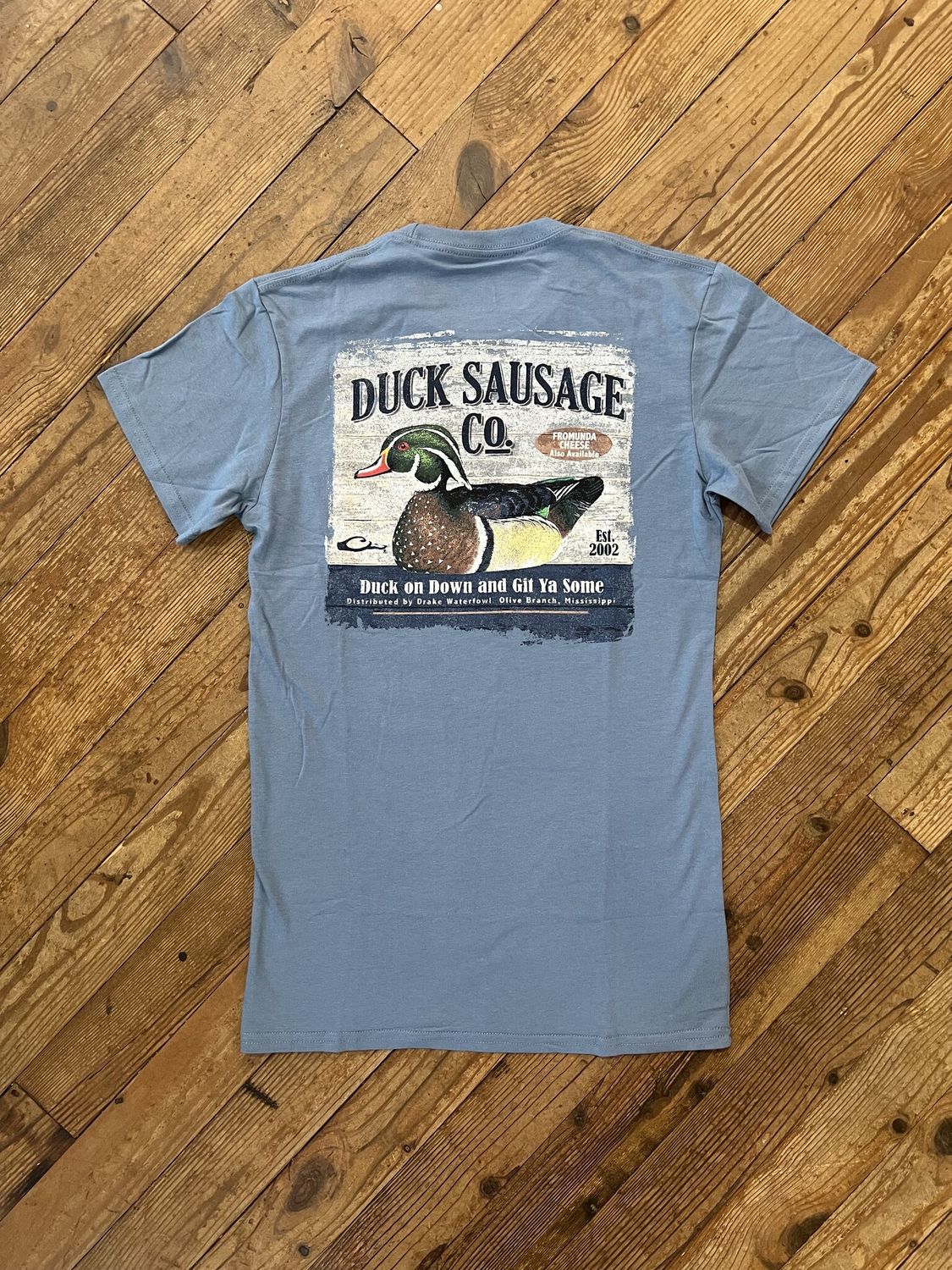 Duck Sausage S/S Tee Blue Shadow