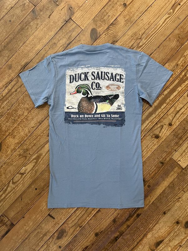 Duck Sausage S/S Tee Blue Shadow