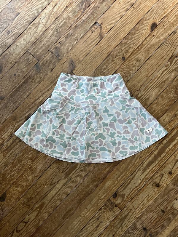 Women's EXCLUSIVE Front Line Committed Camo Skort