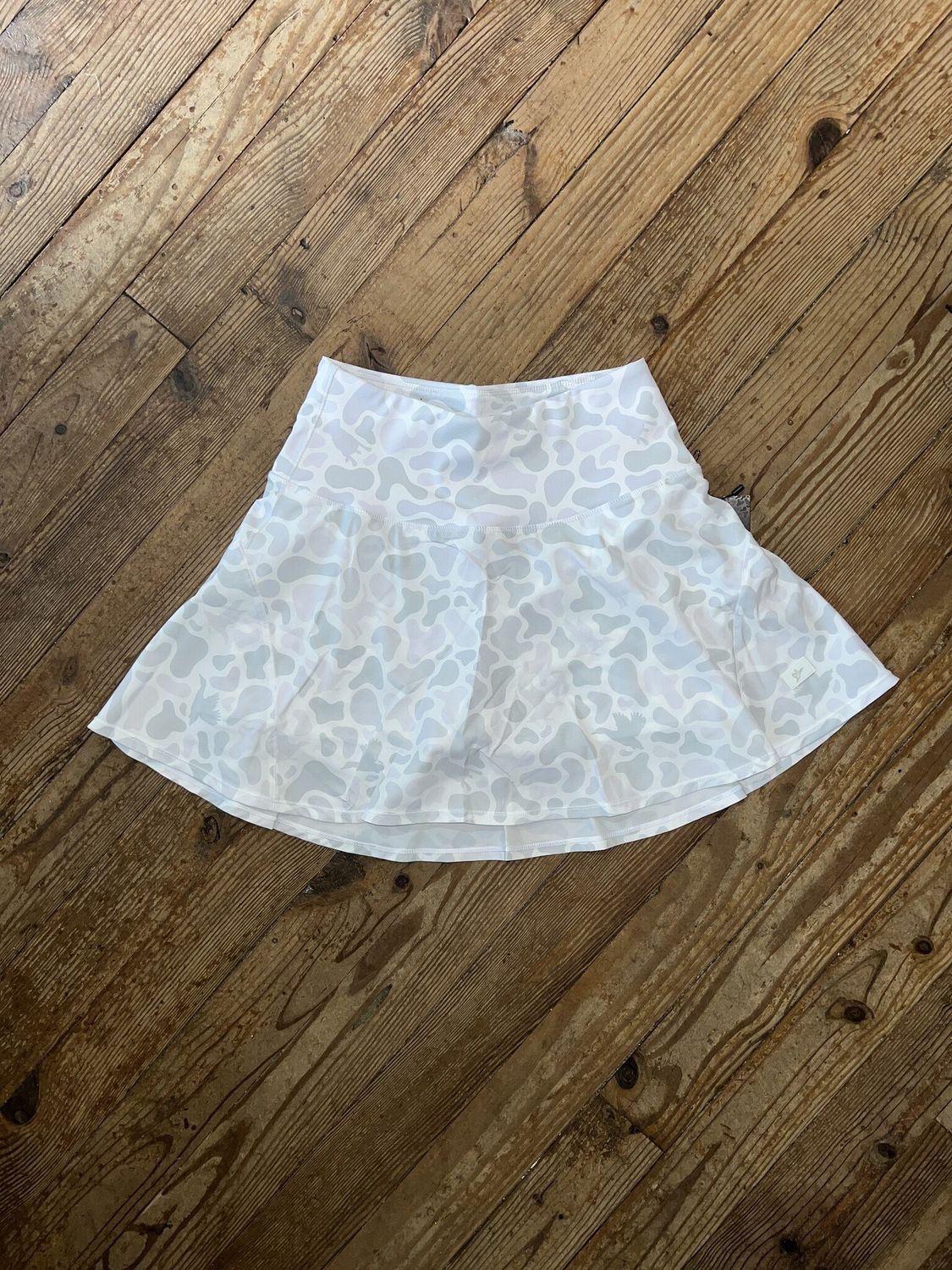 Women's EXCLUSIVE Front Line Committed Camo Skort