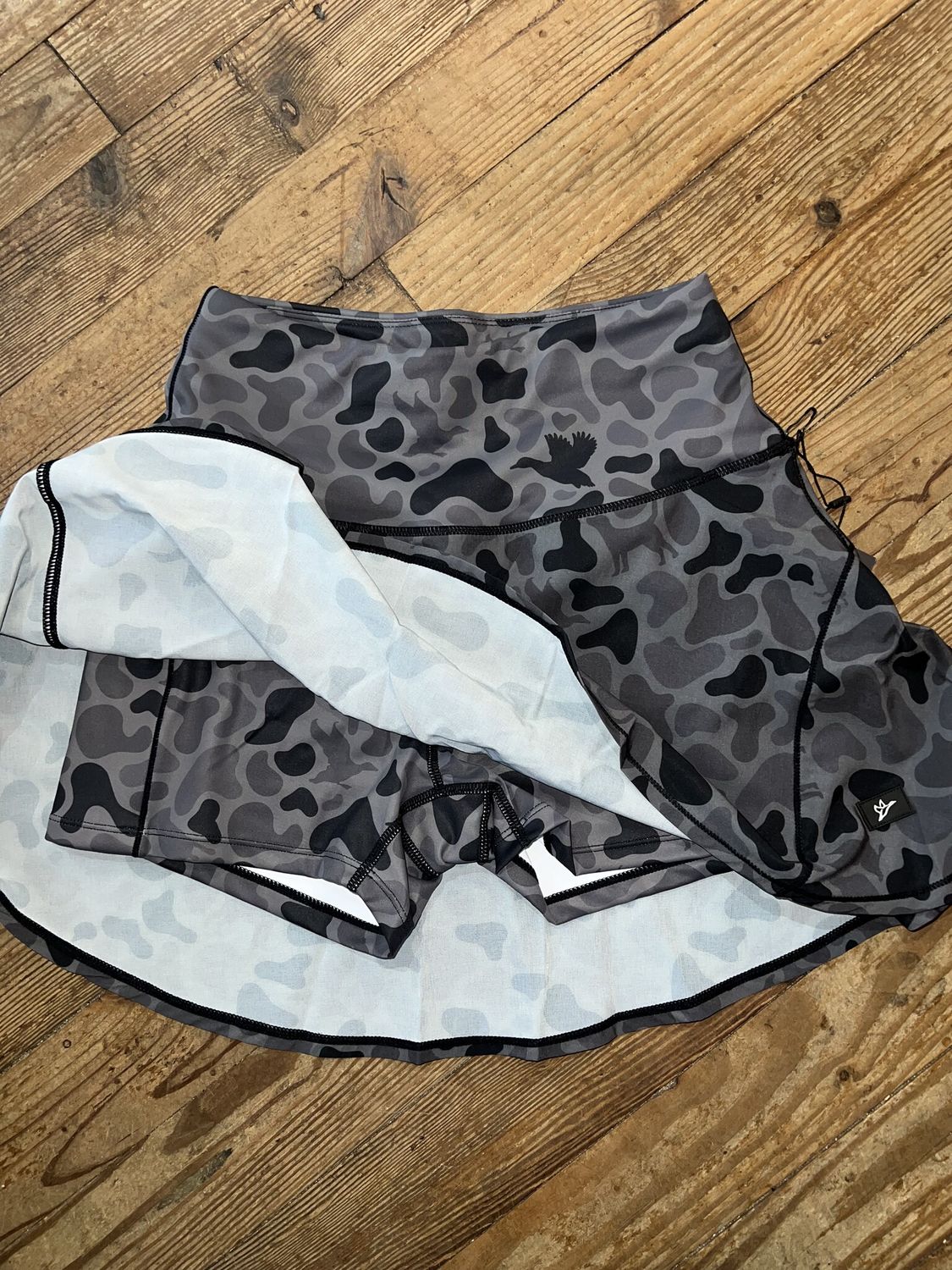 Women's EXCLUSIVE Front Line Committed Camo Skort