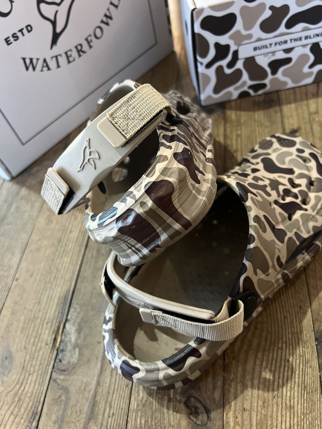 Combat Waterfowl Floc® Clog | Mosul Camo