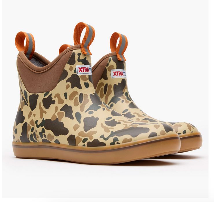XTRATUFF Women's 6 Inch Ankle Deck Boot Duck Camo