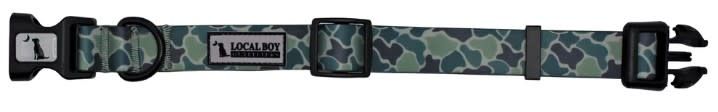 Local Boy Dog Collar Ravine Camo