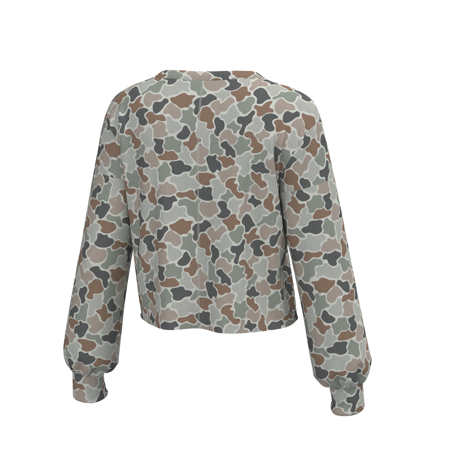 Local Girl Revive Crewneck Forest Camo Flora