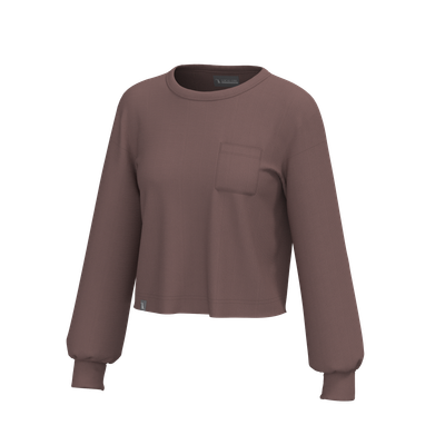 Local Girl Revive Crewneck Rose