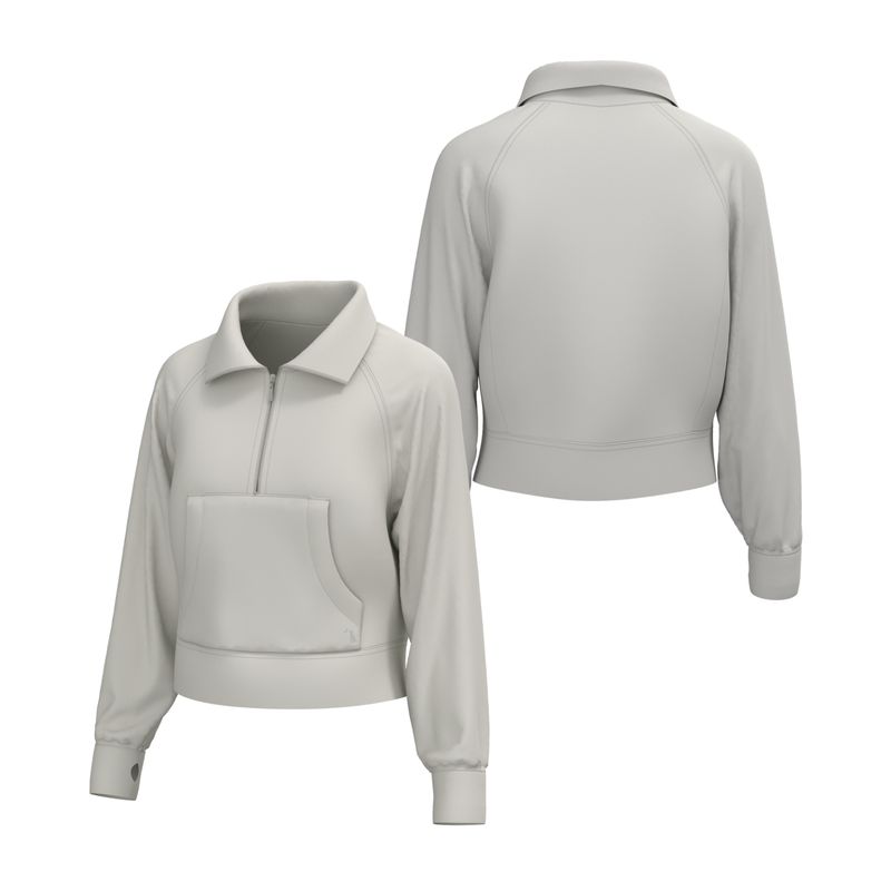 Local Girl Freelance 1/4 Zip Light Sand